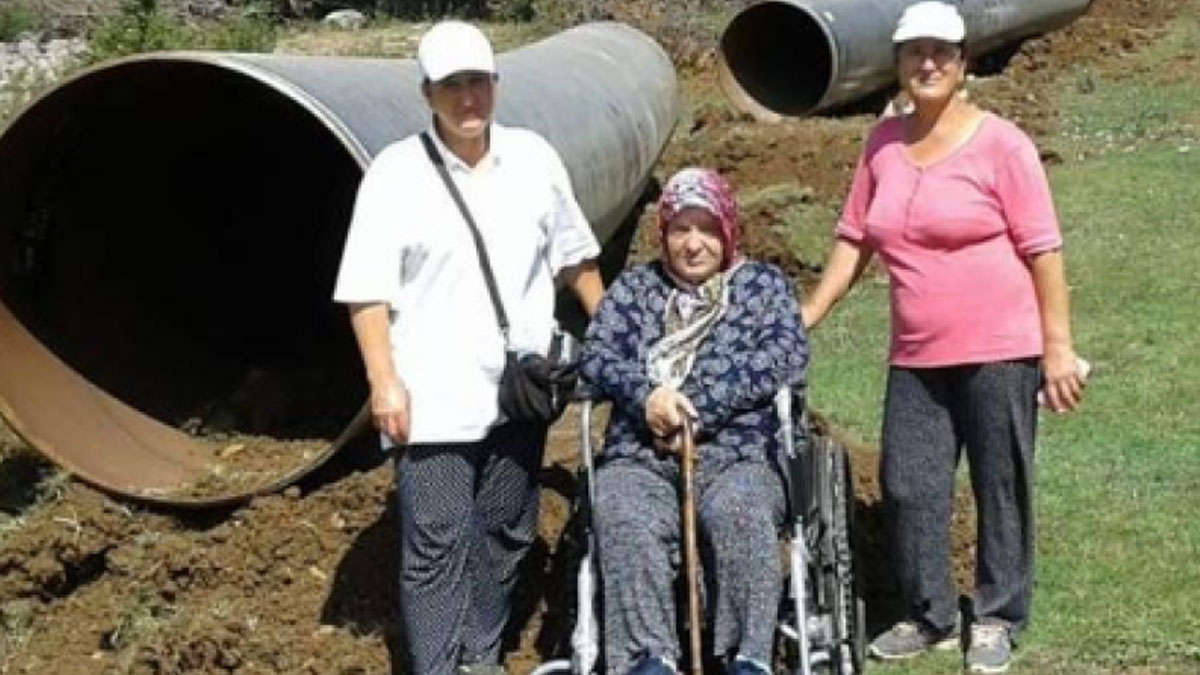 Mücadele eden kardeşlerin tarlasına el konuldu