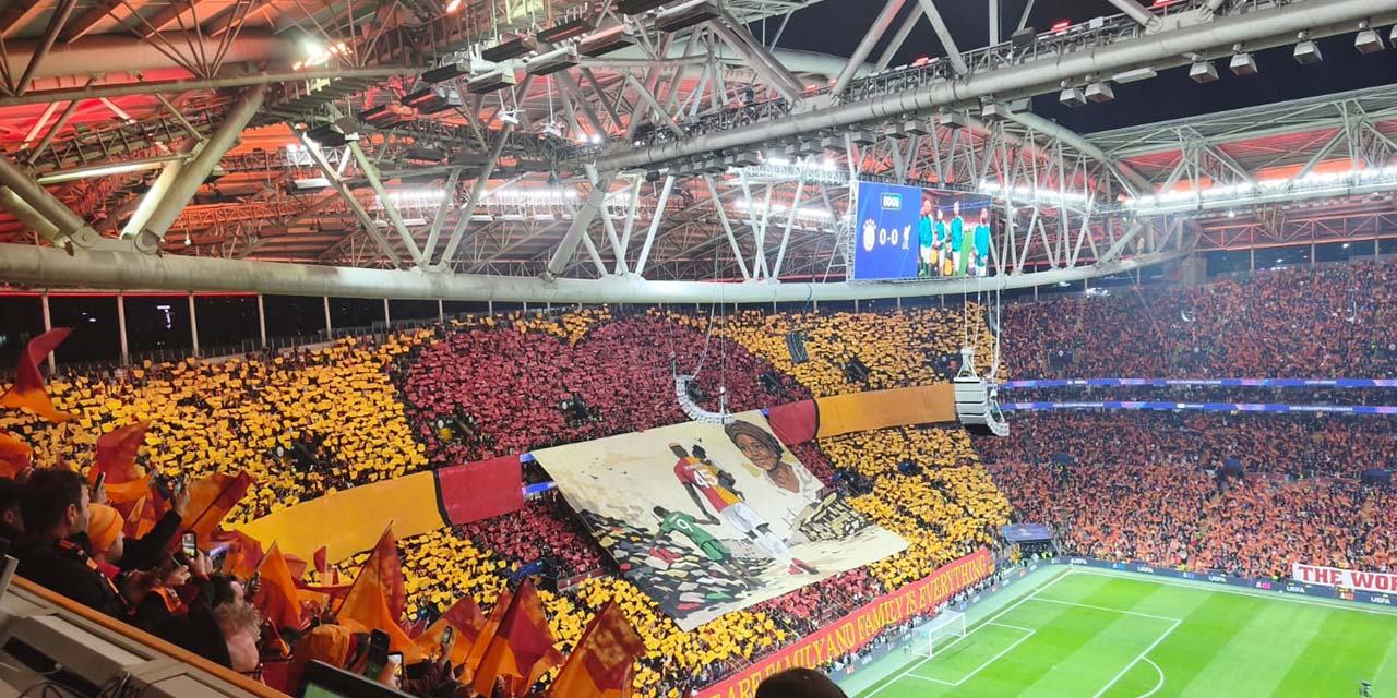 Galatasaray Osimhen'i unutmadı: Özel koreografi yaptı