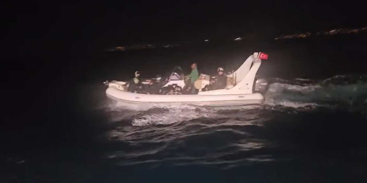 Bodrum açıklarında 21 kaçak göçmen yakalandı