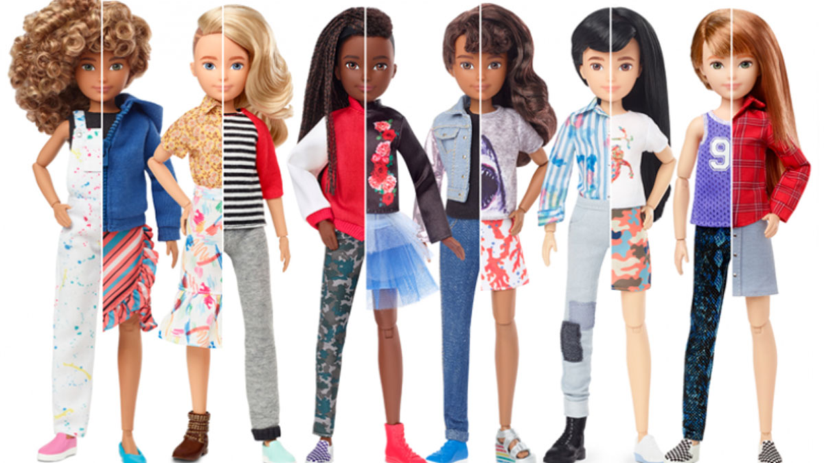 Barbie, cinsiyet ayrımı gözetmeyen bebekler üretti