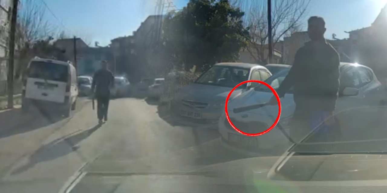 Yol kesti, tehditler savurarak araca sopayla saldırdı! Şehir magandasına rekor ceza