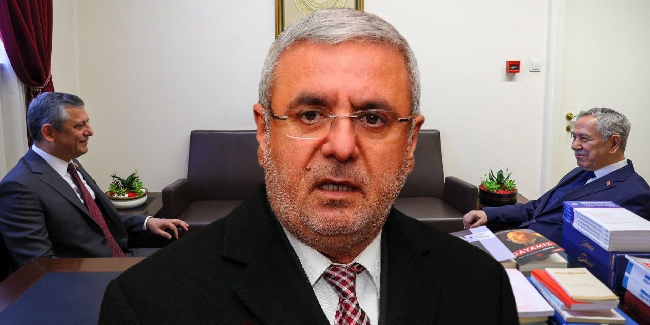 Özel'le görüşen Arınç, Metiner'in hedefi oldu