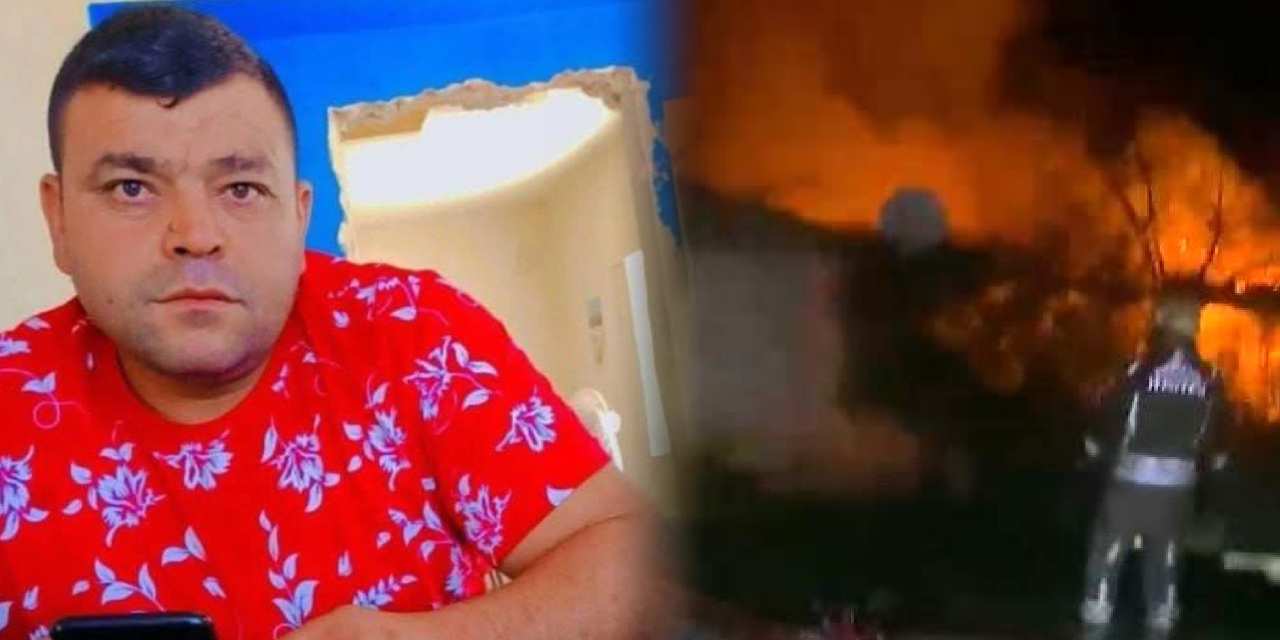 Yangında ailesini kurtarmaya çalışırken can verdi!