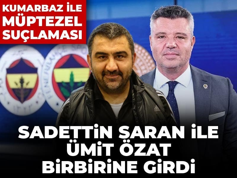 Sadettin Saran ile Ümit Özat birbirine girdi