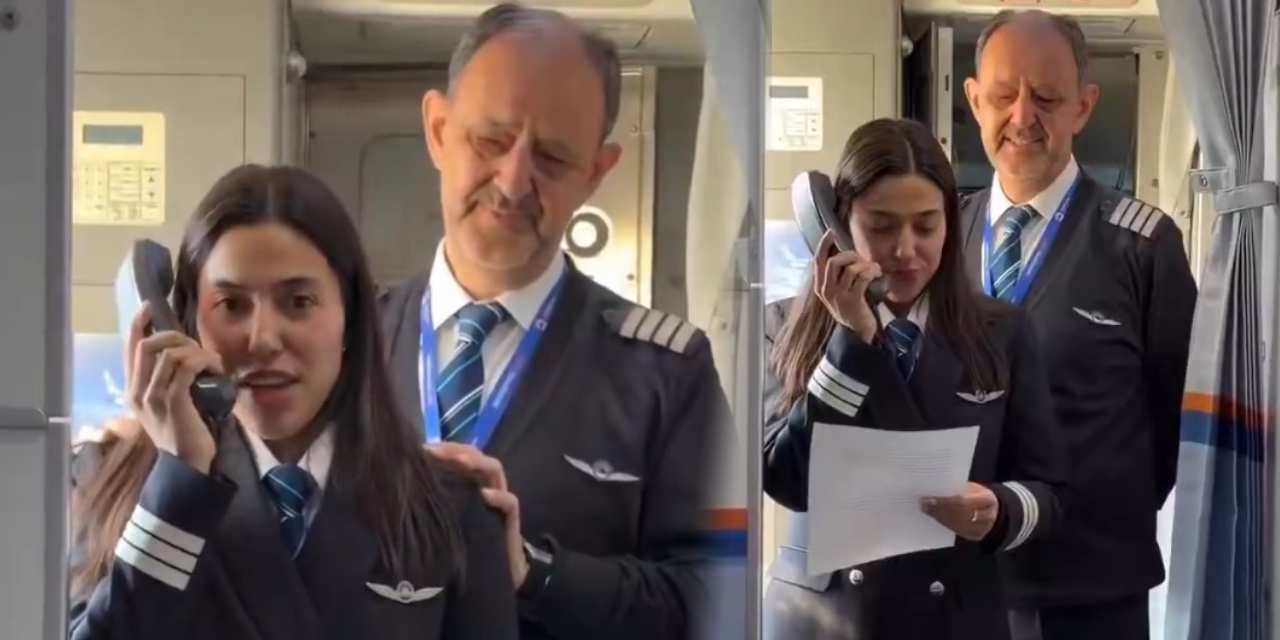 Babanın son kızının ilk uçuşuydu! Antalya-Şanlıurfa seferinde yolcuları ağlatan anons