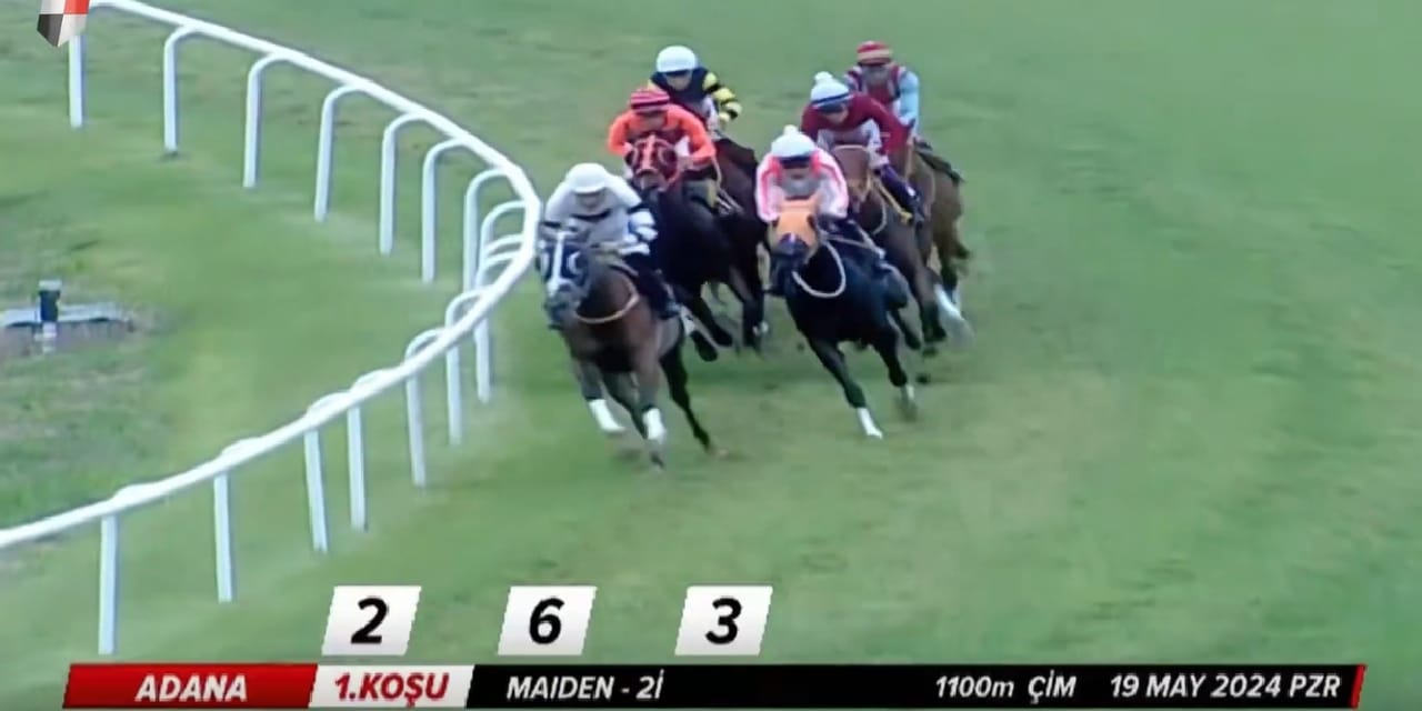 'Dana eti' diye satılan İngiliz atın kazandığı son yarışa ait görüntüler ortaya çıktı