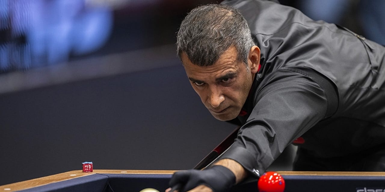 Milli bilardocu Tayfun Taşdemir'den Avrupa üçüncülüğü