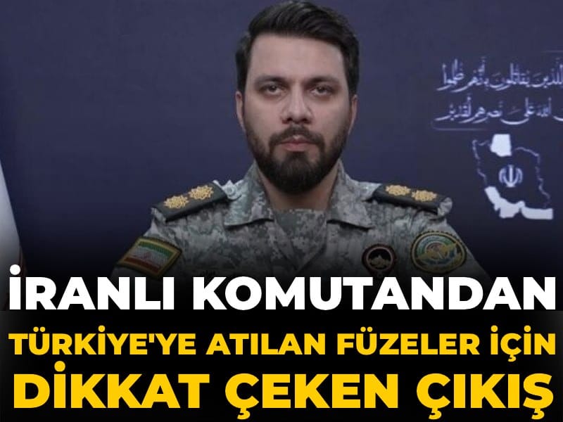 İranlı komutandan Türkiye'ye atılan füzeler için dikkat çeken çıkış