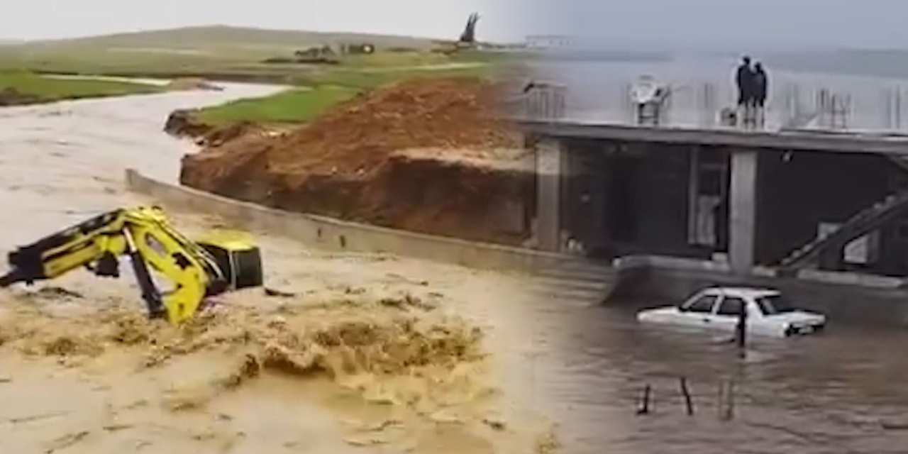 Şanlıurfa’da sağanak felaketi! Dereler taştı, tarım arazileri sular altında