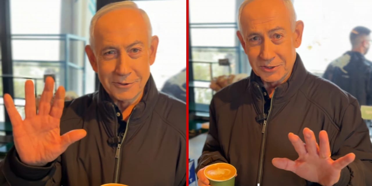 Netanyahu'dan 'öldü' iddialarına videolu paylaşım: 6 parmaklı video iddialarına karşı parmaklarını gösterdi