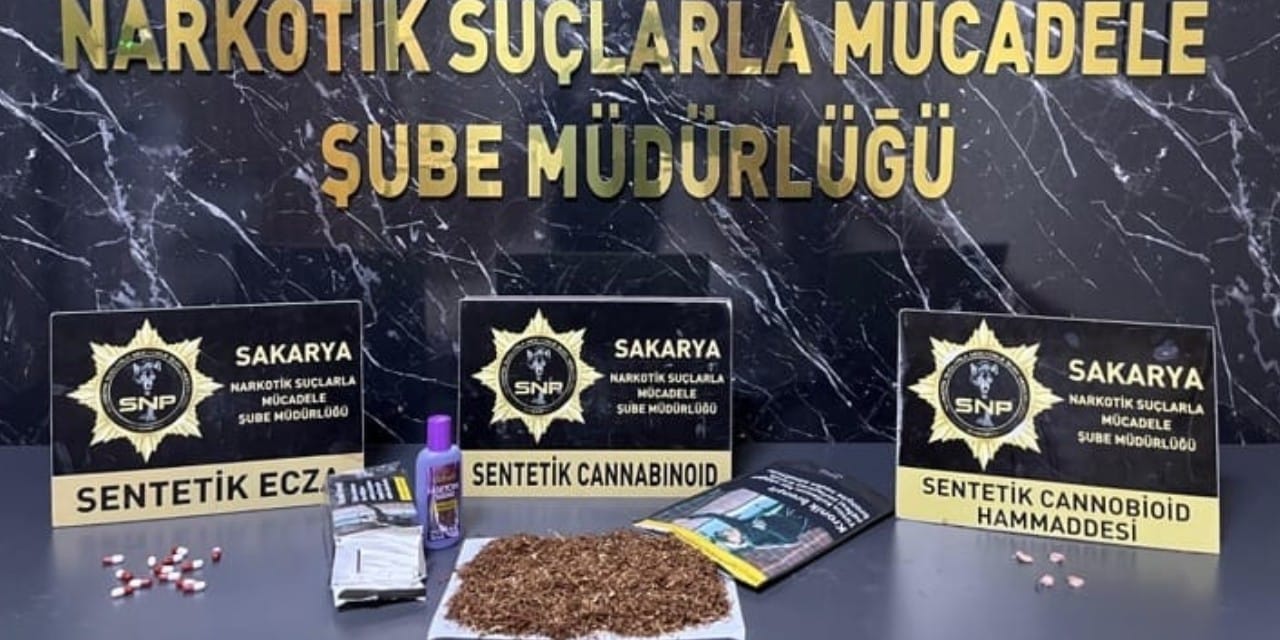 Sakarya’da zehir tacirlerine eş zamanlı baskın! 3 şüpheli tutuklandı