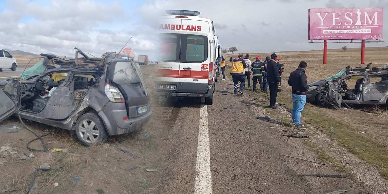 Aksaray’da feci kaza! Babasından izinsiz aldığı araç tıra çarptı