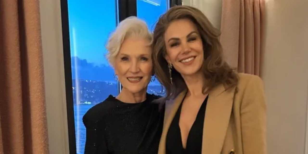 Elon Musk'ın annesi Türkiye'de!  Tülin Şahin detayı dikkat çekti