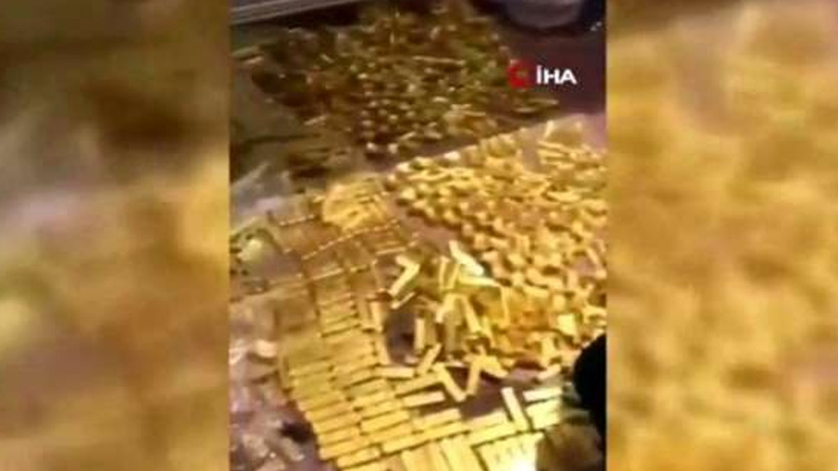 Eski belediye başkanının evinde 13.5 ton altın bulundu