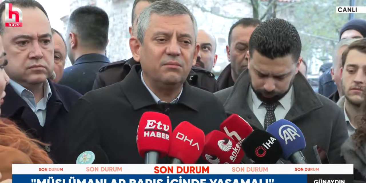 Özgür Özel bayram sabahı Türkiye'nin 'asıl sorununu' açıkladı