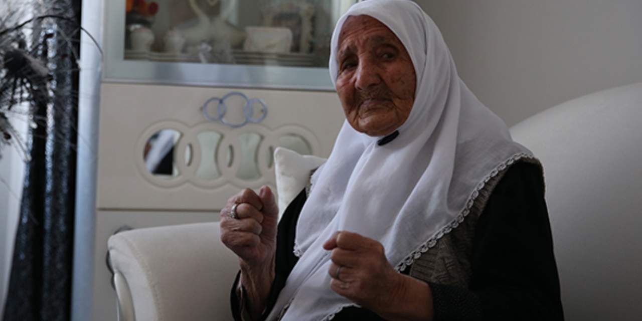 110 yaşında uzun yaşamın sırrını açıkladı: Şemsi nine en çok bu iki şeyi yiyor