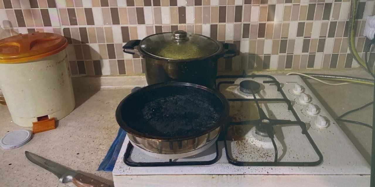 Torunlarına hazırladığı yemek sonu oldu