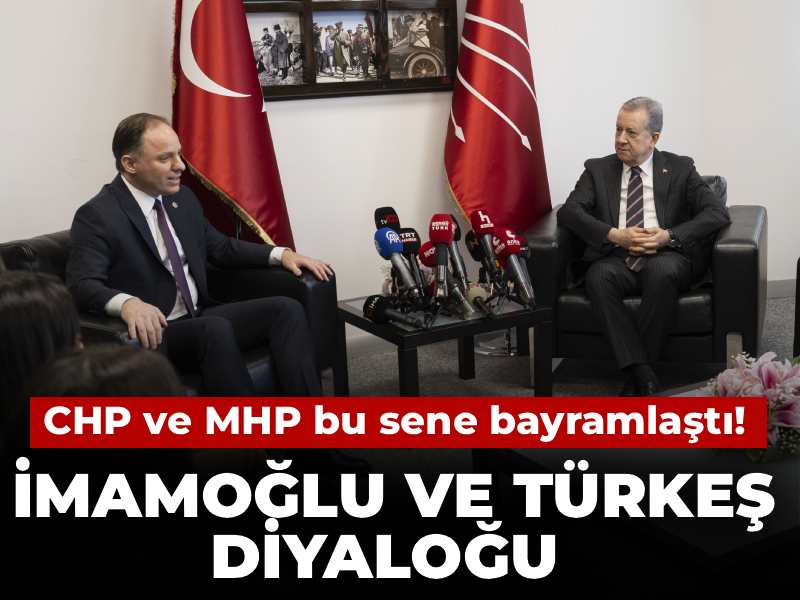 CHP ve MHP bu sene bayramlaştı! Dikkat çeken İmamoğlu ve Türkeş diyaloğu