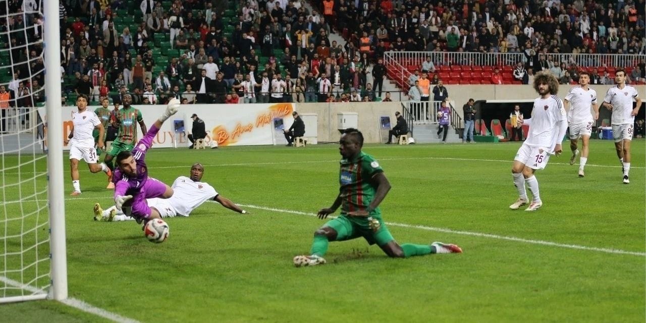 Amedspor burun farkıyla önde