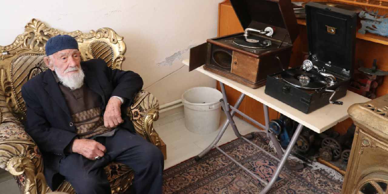 99 yaşındaki Kaya dede çocukluğundan beri bu besini tüketmiş