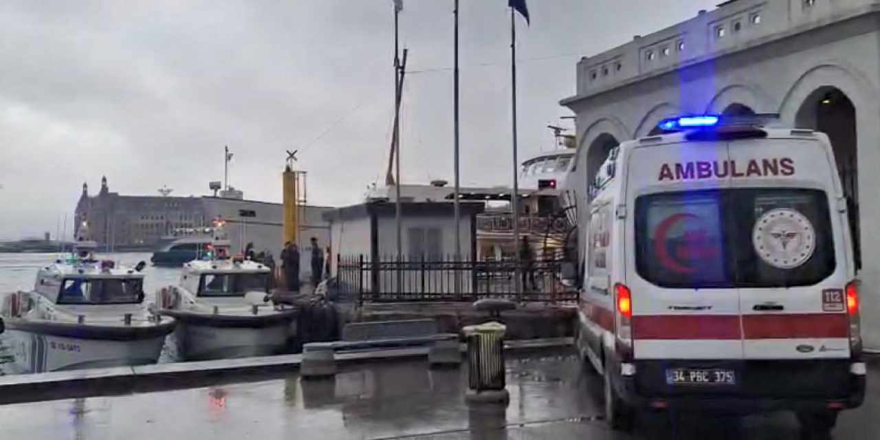 Kadıköy'de denizde erkek cesedi bulundu!