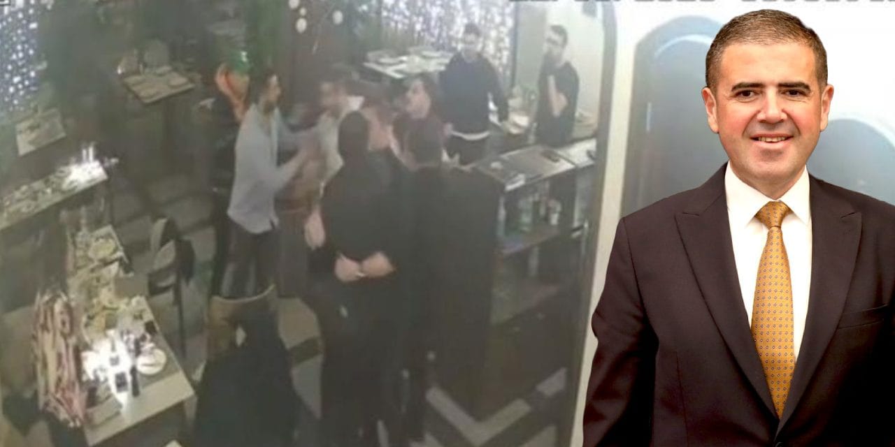 Restoranda dehşet! Mezitli Belediye Başkanı darbedildi