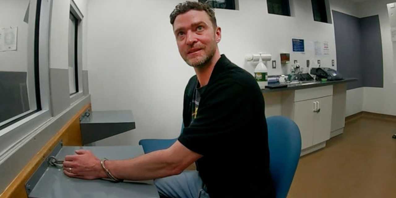 Justin Timberlake'in tutuklanma anı kamerada! İlk kez paylaşıldı