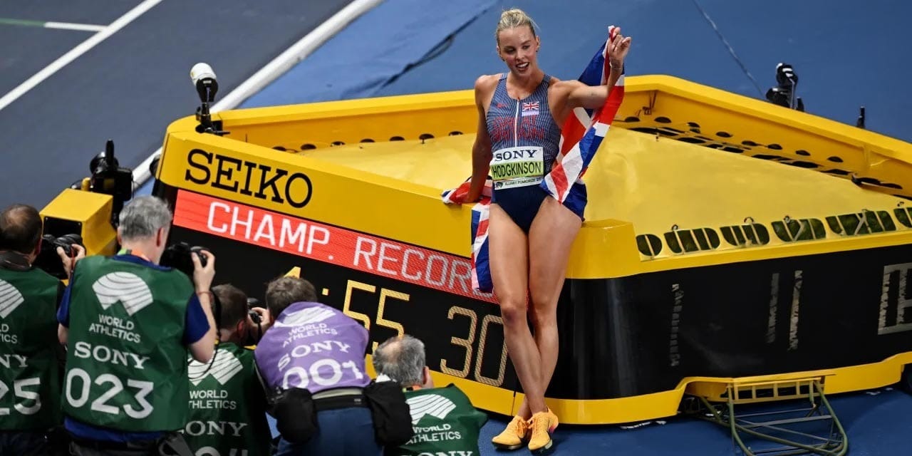 Koşmadı uçtu uçtu: Böyle de koşulur mu!