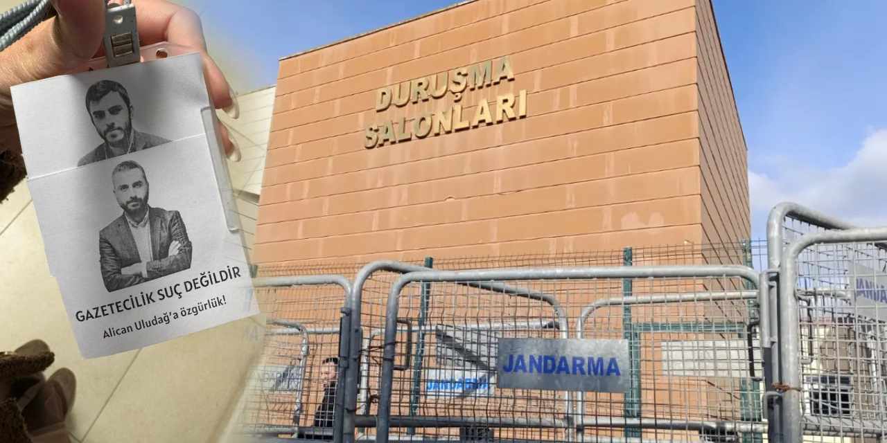 İBB davasında gazetecilerden anlamlı protesto! "İsmail Arı'ya özgürlük"