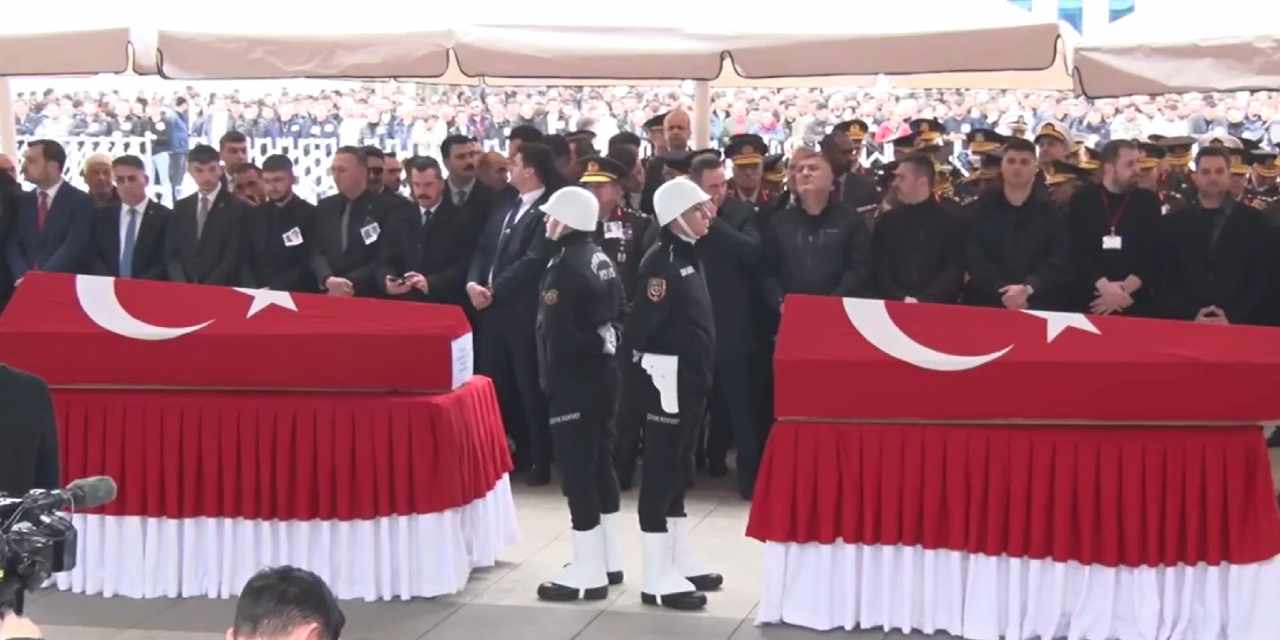 Katar’da düşen helikopterde şehit olan personeller son yolculuğuna uğurlandı