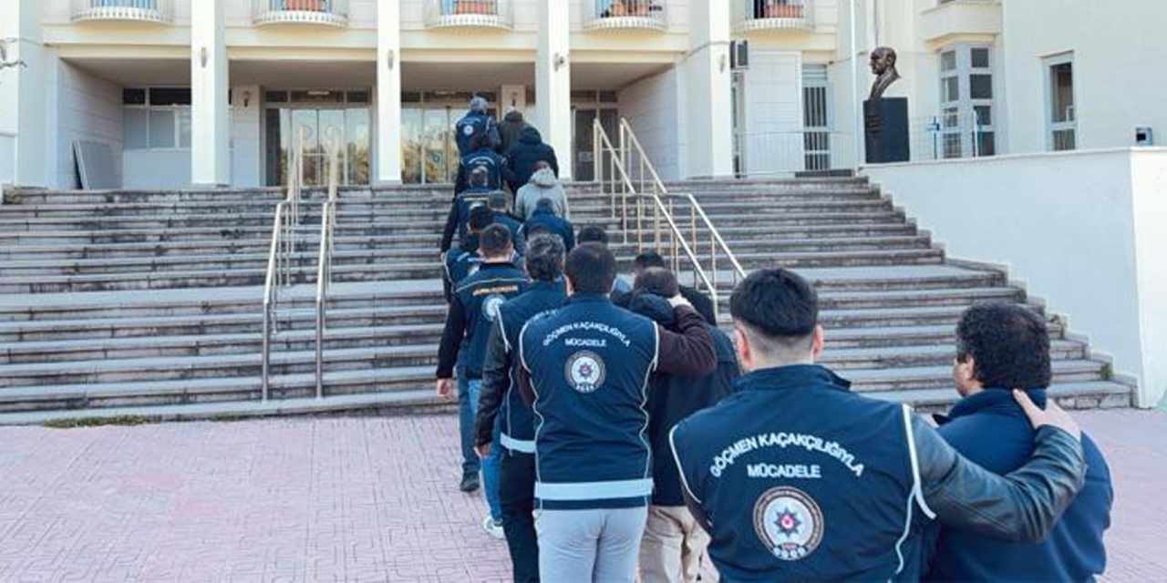 Bodrum'da 33 kaçak göçmen yakalandı: 9 organizatör tutuklandı