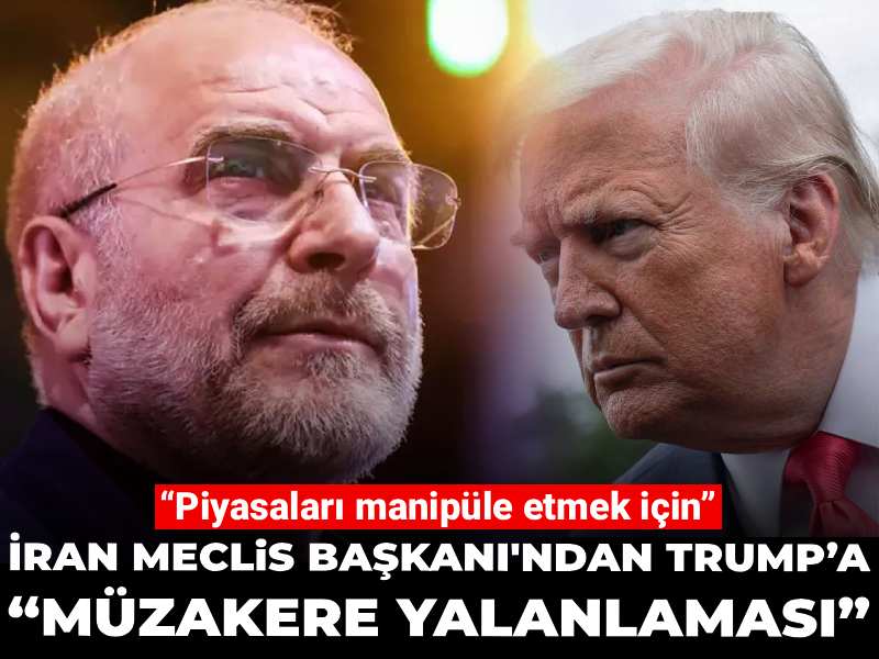 İran Meclis Başkanından Trump’a “müzakere