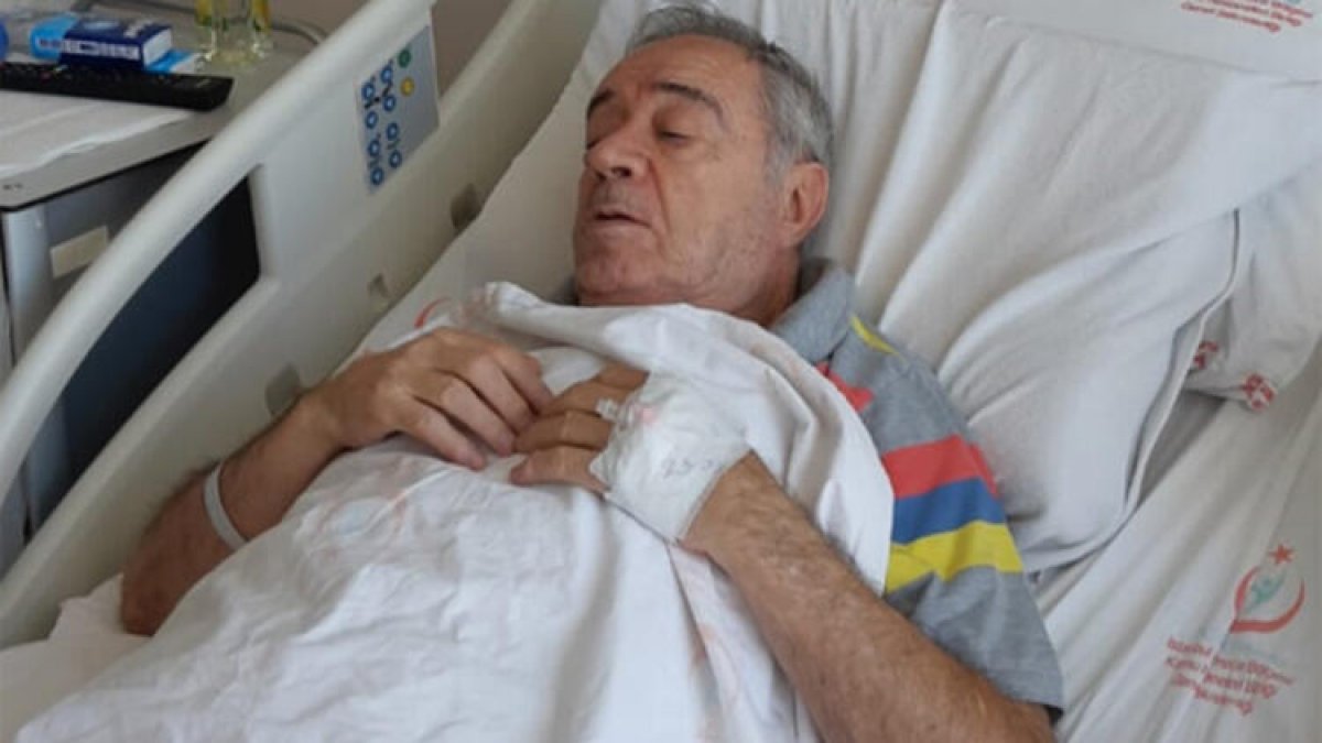 "Ateşböceği Ercan" hastaneye kaldırıldı!