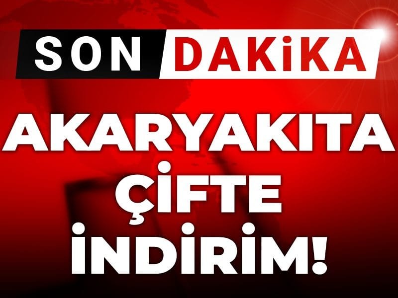 Zamlar nefes kesmişti: Akaryakıta çifte indirim geliyor