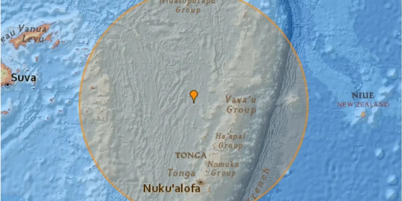 Tsunami alarmı verildi, halk yüksek yerlere tahliye edildi! Tonga'da 7.6 büyüklüğünde deprem