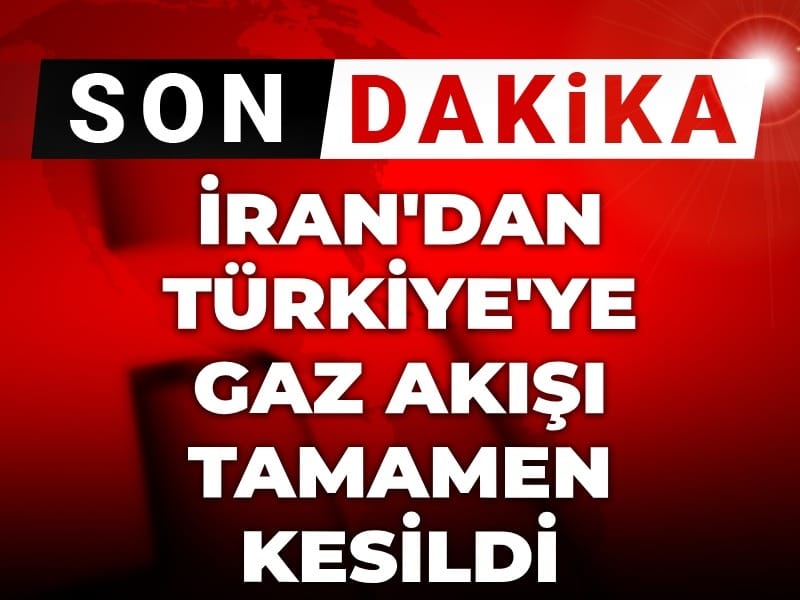 İran'dan Türkiye'ye gaz akışı tamamen kesildi