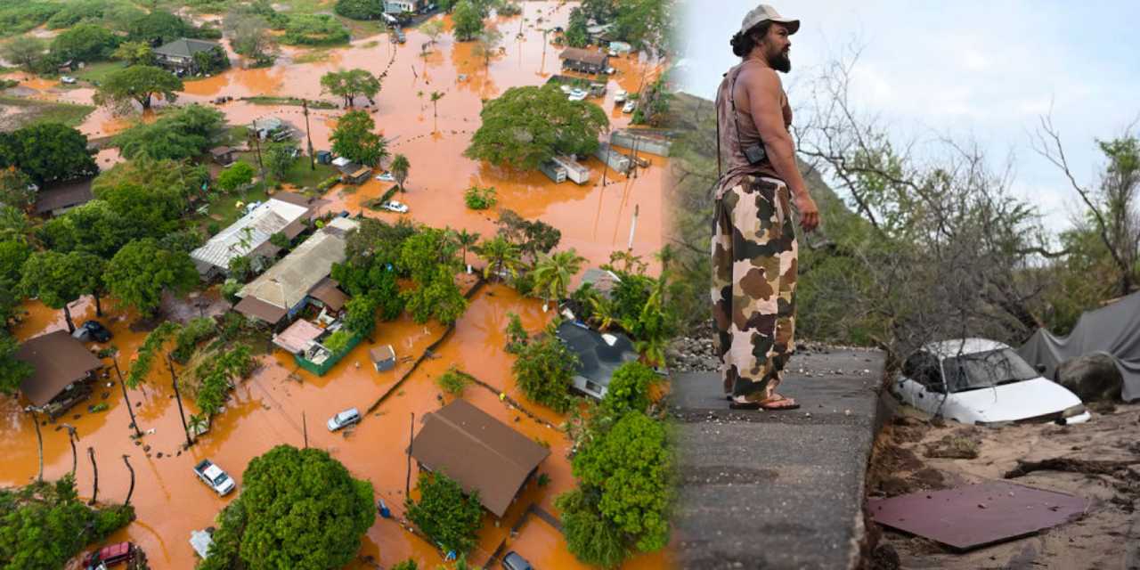Sel felaketinin ardından ünlü oyuncu evini terk etti