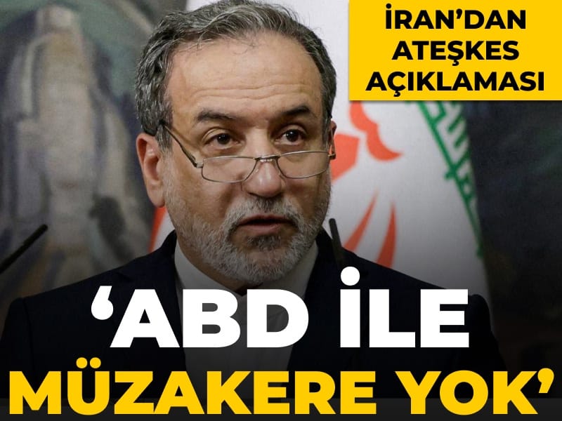 İran: ABD ile müzakere yok