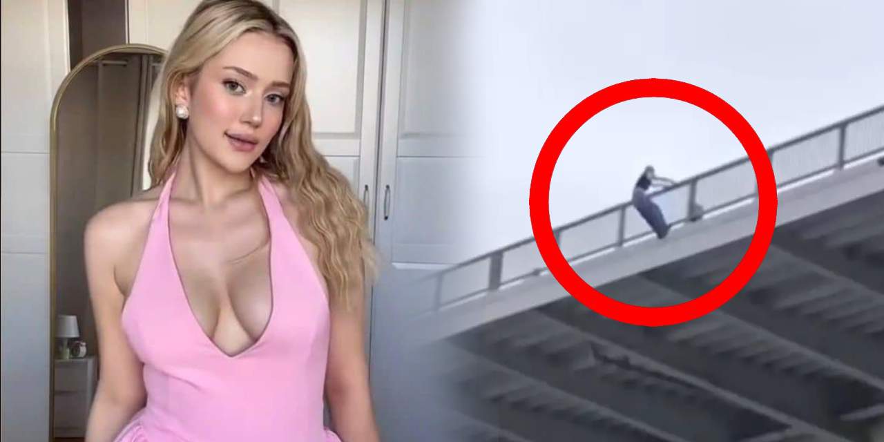 Ünlü fenomenin köprüden atladığı anlar ortaya çıktı! Günlerdir kayıptı