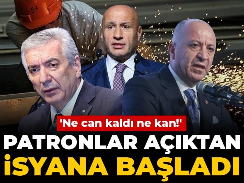 Patronlar çıktan isyana başladı: Ne can kaldı ne kan!