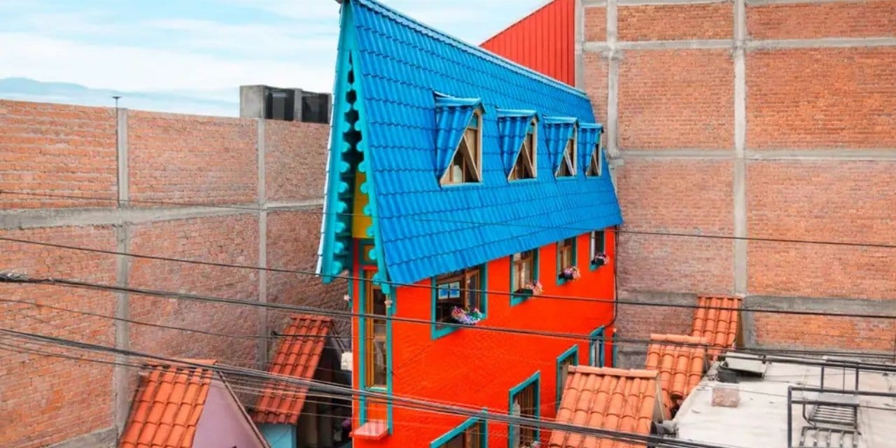 Dünyanın en dar evi: Sadece bir adım genişliğinde