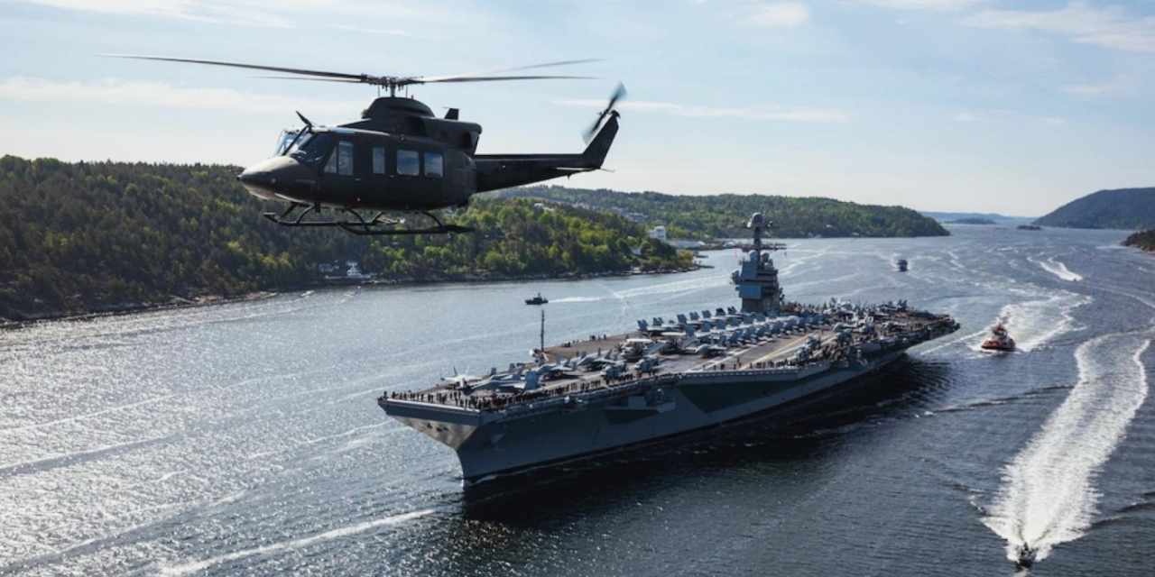 İran'da savaşan ABD'nin dev uçak gemisi Yunan adasına yanaştı