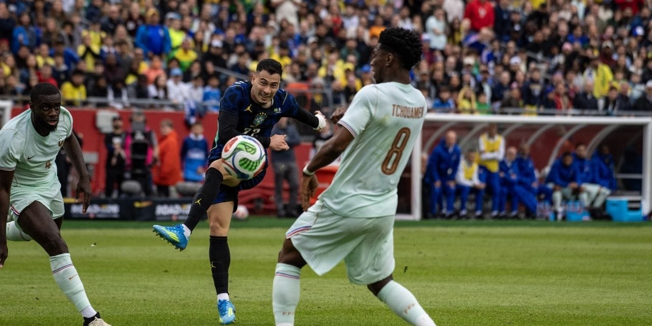 Fransa Brezilya: 3 gol 1 kırmızı kart