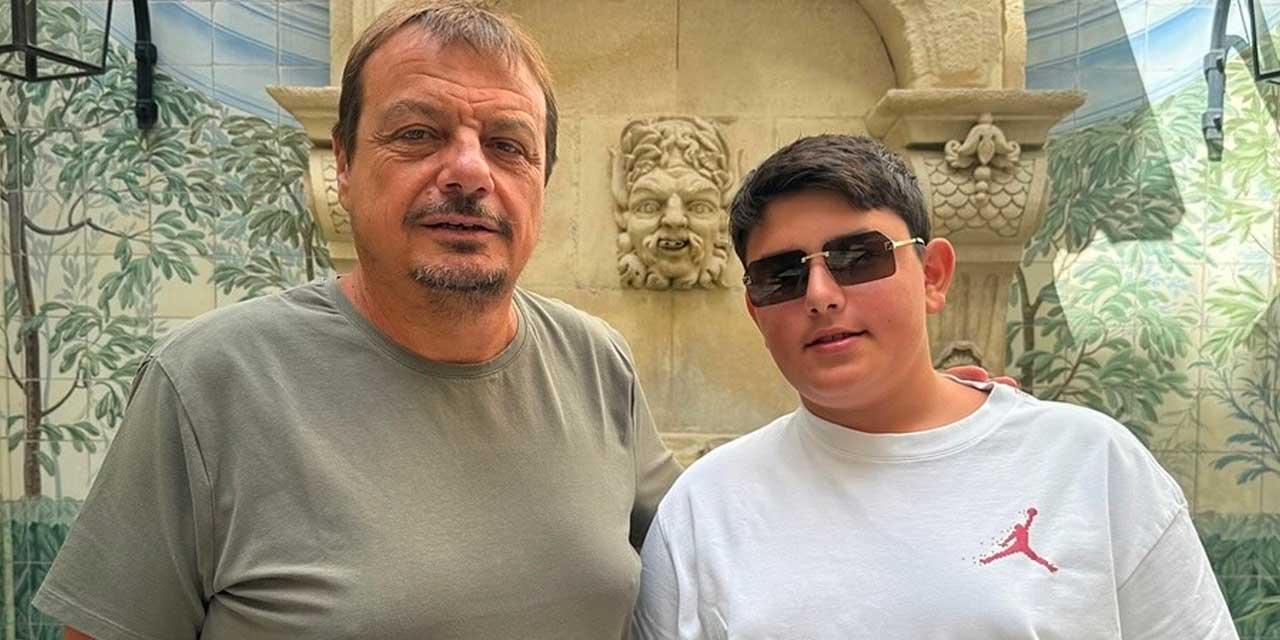 Ergin Ataman'ın gözü oğlu Sarp'ı bile görmedi