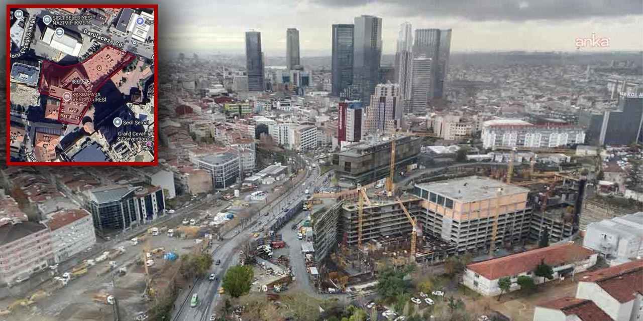 Şişli'deki kamu arazisi bir gecede 15 katlı ticaret alanına dönüştü! Özelleştirme kapsamına alınmıştı
