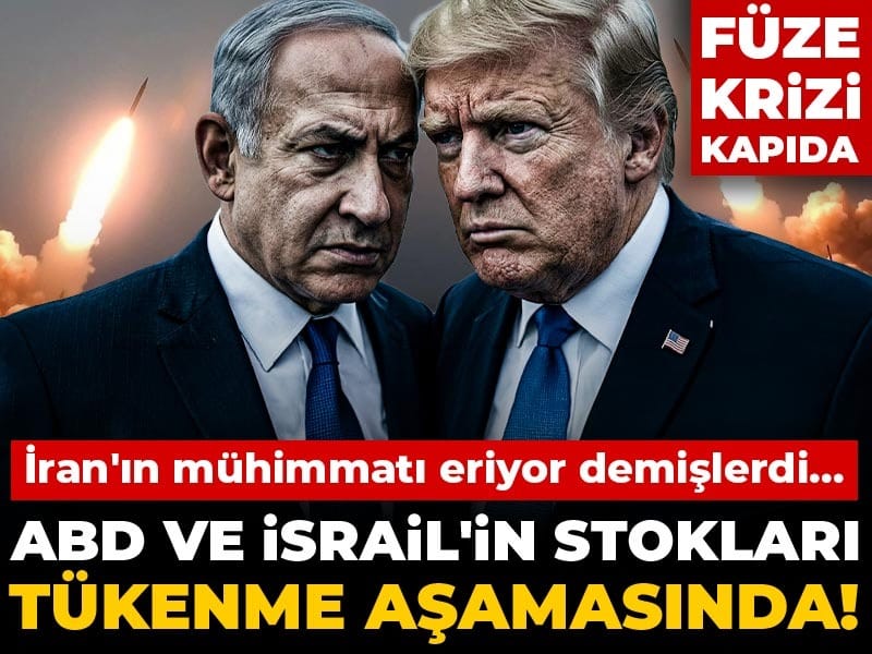 İran'ın mühimmatı eriyor demişlerdi... ABD ve İsrail'in stokları tükenme aşamasında!