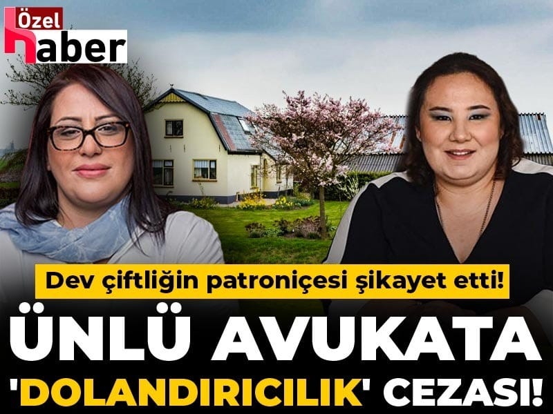 Ünlü avukata ‘dolandırıcılık’ suçundan hapis cezası