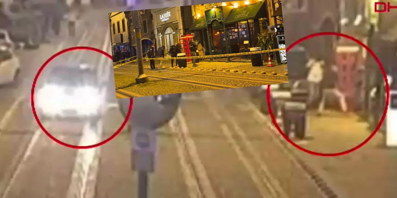 Eğlence mekanına yapılan kanlı baskının kamera kaydı ortaya çıktı! Kurşun yağdırıp kaçtılar