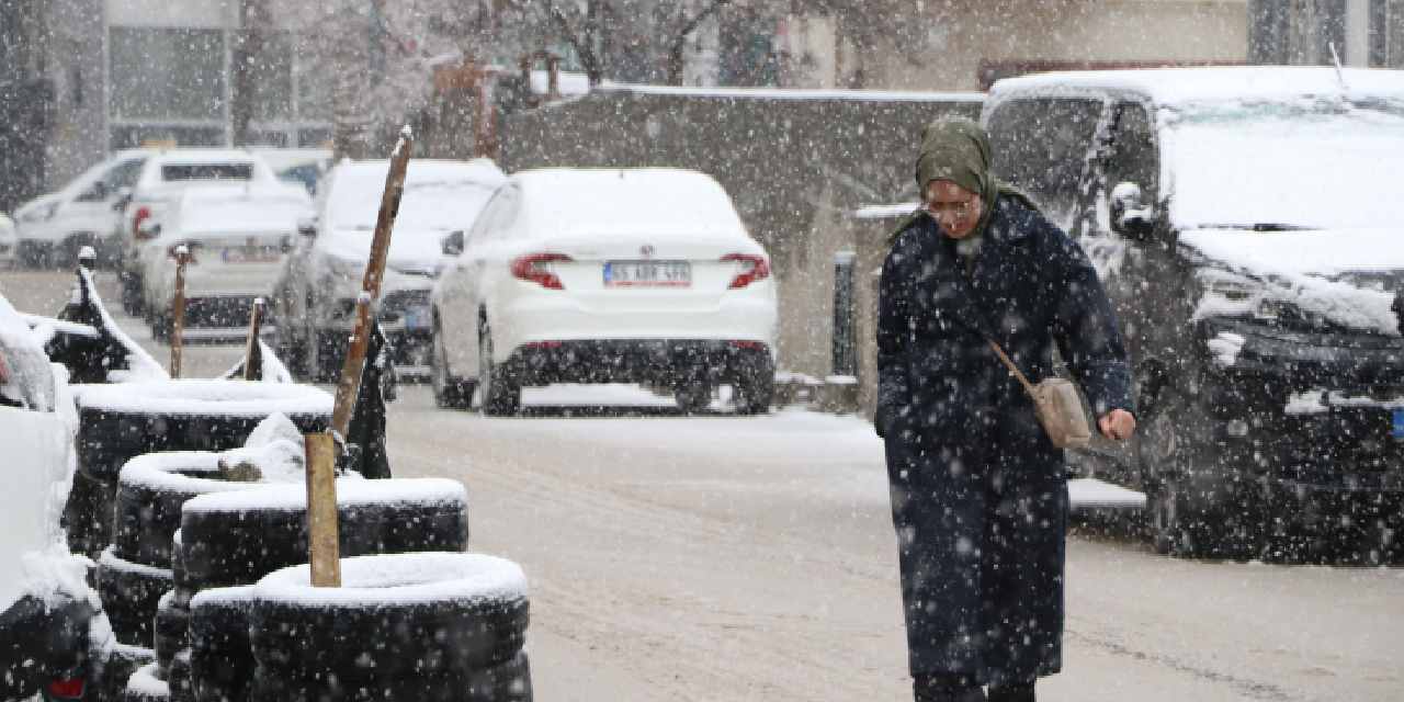 Mart kapıdan baktırdı lapa lapa kar yağdı