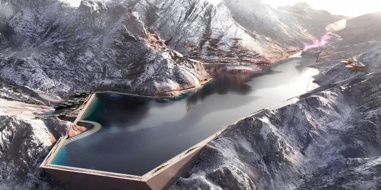 38 milyar dolarlık çılgın proje iptal edildi: Çölde kayak hayali eridi gitti